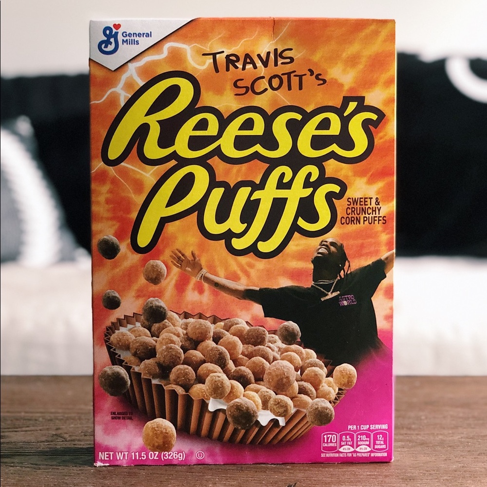 Travis Scott’s Limited Edition Reese’s Puffs